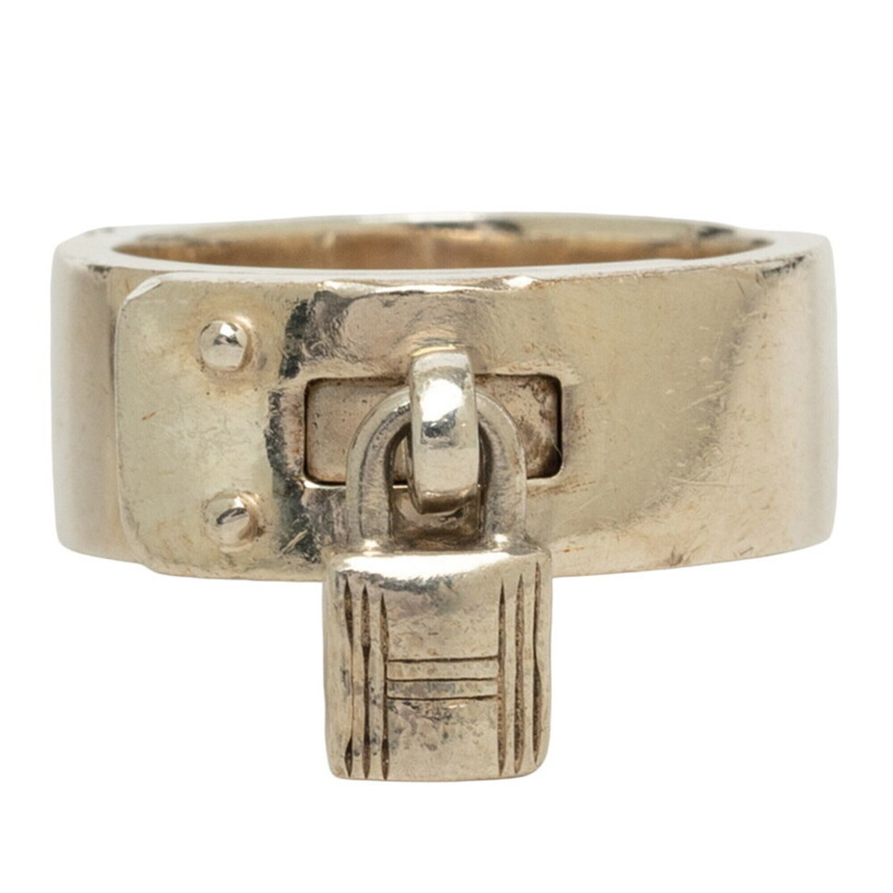Hermes Kelly Ring, Size #49, SV925 Silver, Women's, HERMES